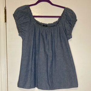 JCREW Denim Top